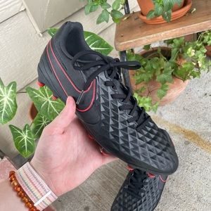 Nike Tiempo Legend 8 Elite FG ACC Bred Men's Soccer Cleats AT5293-060 Sz 8